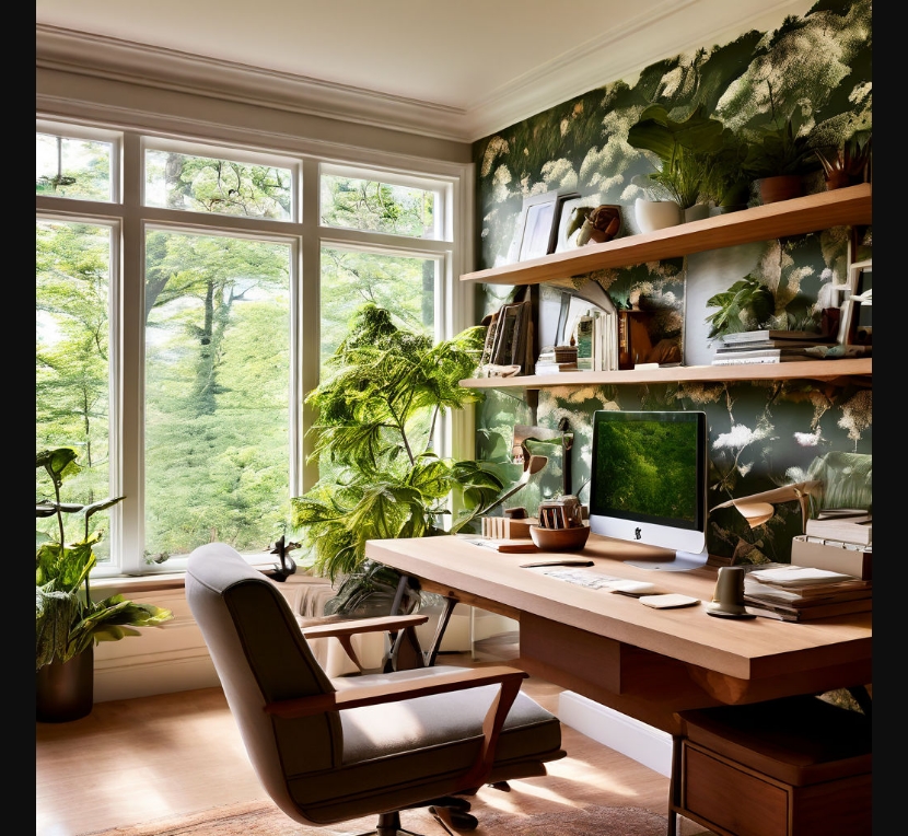 Kleines Büro: 10 Deko-Ideen für einen inspirierenden Arbeitsplatz 1 10 idées de décoration pour transformer un petit bureau en espace de travail inspirant