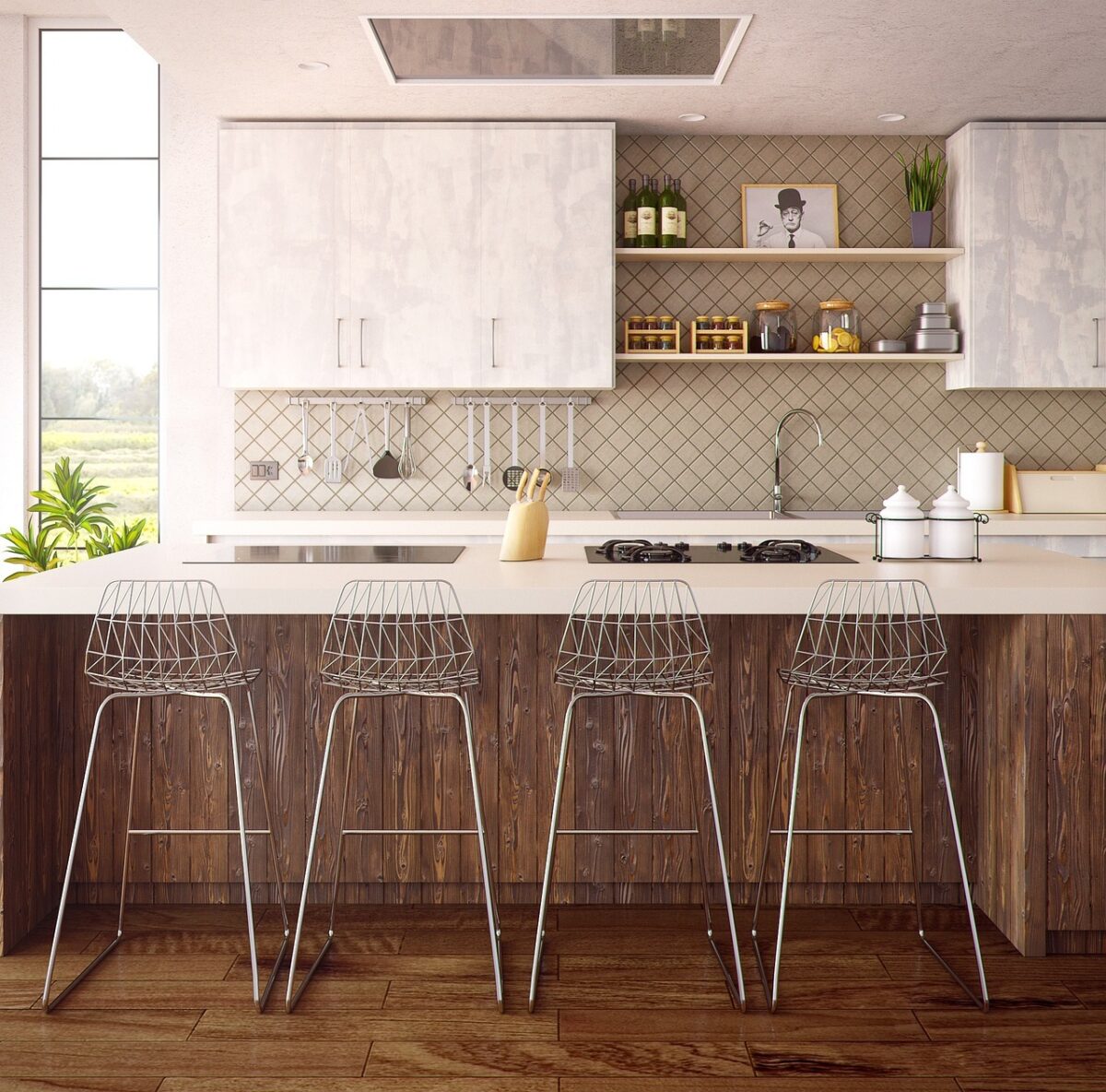 Hocker Deko: Trendige Ideen & Tipps zur Aufwertung Ihres Interieurs 1 tabouret tendance